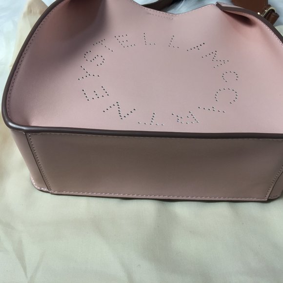 Stella McCartney Logo Crossbody Bag Pink - Picture 5 of 10